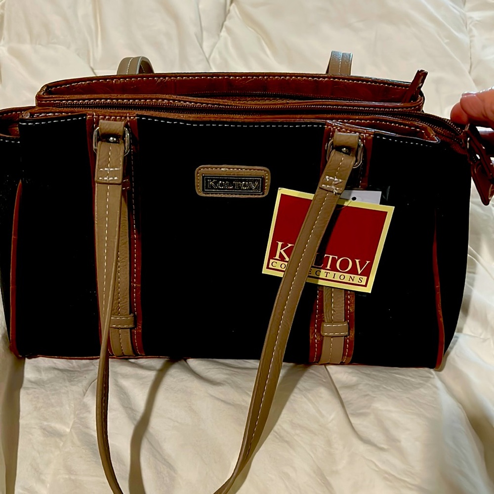 Koltov purse double handle Hunter bag